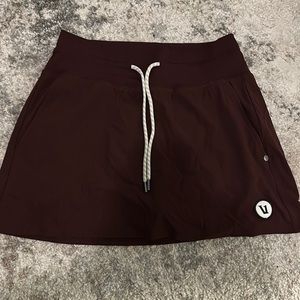 Vuori Maroon Skirt size XS never worn new without tags